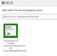 So sieht es aus, wenn der Name und die einzelnen Begriffe zu lang sind